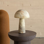 Aurora Jade Table Lamp – Sculptural Natural Stone LED Accent Light