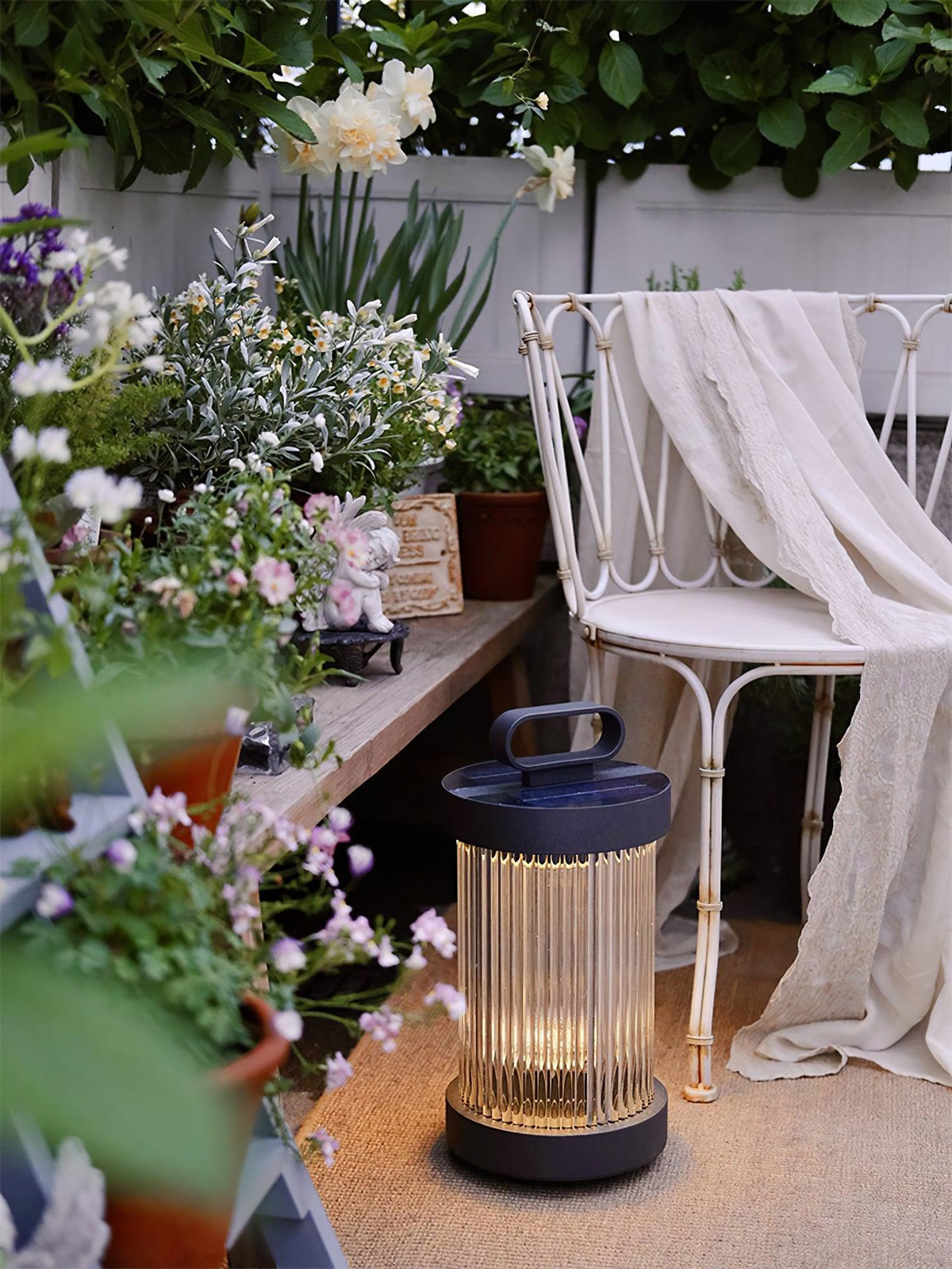 Ambient Line Lantern Garden Light – Stainless Steel Outdoor Post Lamp