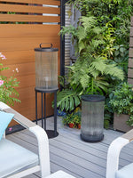 Ambient Line Lantern Garden Light – Stainless Steel Outdoor Post Lamp