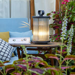 Ambient Line Lantern Garden Light – Stainless Steel Outdoor Post Lamp