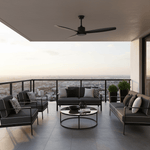 Amelia Ceiling Fan — Sculpted ABS Blades, DC Motor, 42-52 Inch