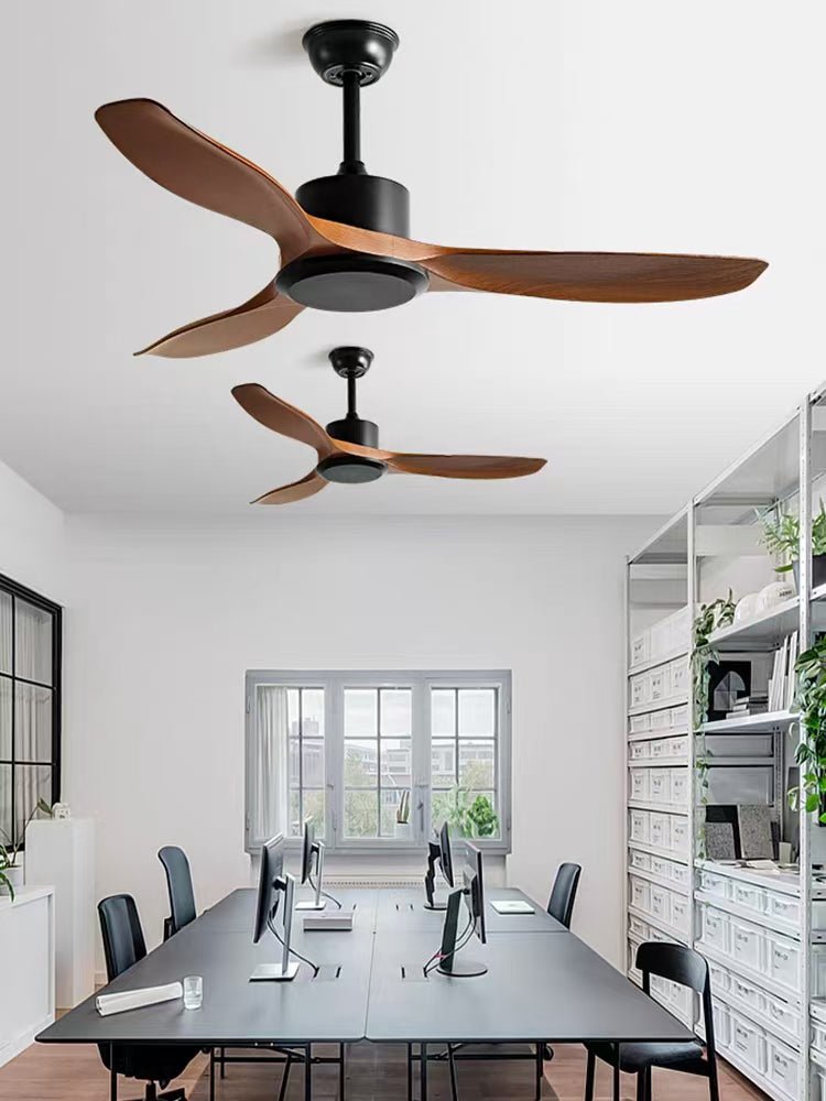 Amelia Ceiling Fan — Sculpted ABS Blades, DC Motor, 42-52 Inch