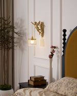 Angel Crystal Wall Light