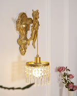 Angel Crystal Wall Light