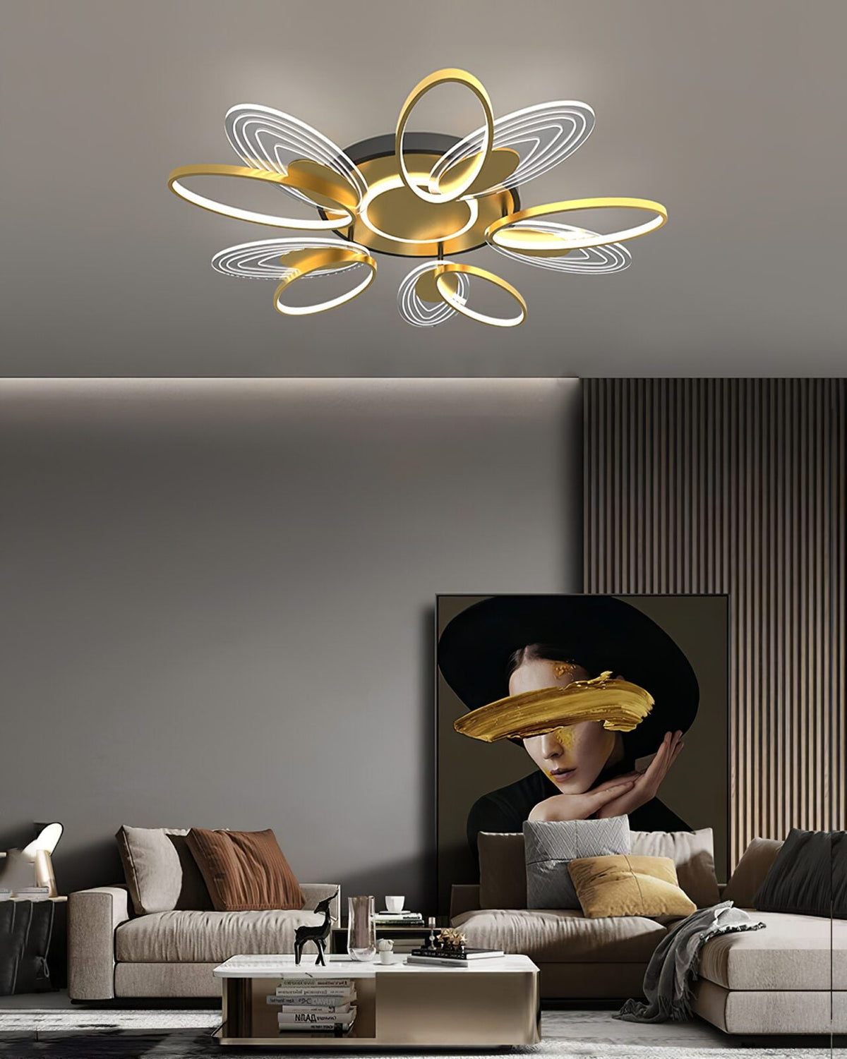 Angel Wings Ceiling Lamp
