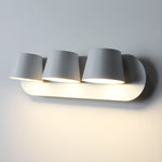 Lumina 360° Adjustable Plug-In LED Wall Sconce in Black or White