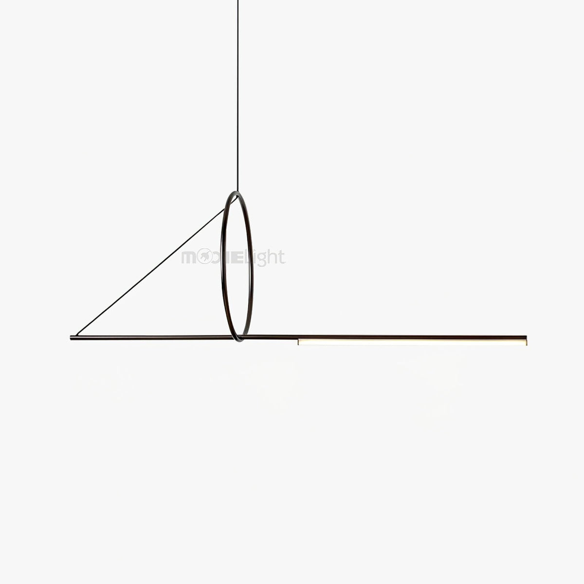 Angled Linear Pendant Light