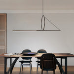 Angled Linear Pendant Light