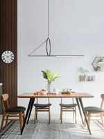 Angled Linear Pendant Light