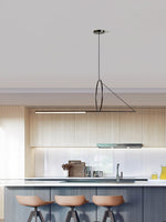 Angled Linear Pendant Light