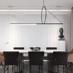 Angled Linear Pendant Light