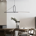 Angled Linear Pendant Light