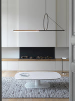 Angled Linear Pendant Light