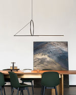 Angled Linear Pendant Light