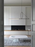 Angled Linear Pendant Light