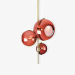 Another Day Chandelier – Modern Glass and Iron Pendant Light