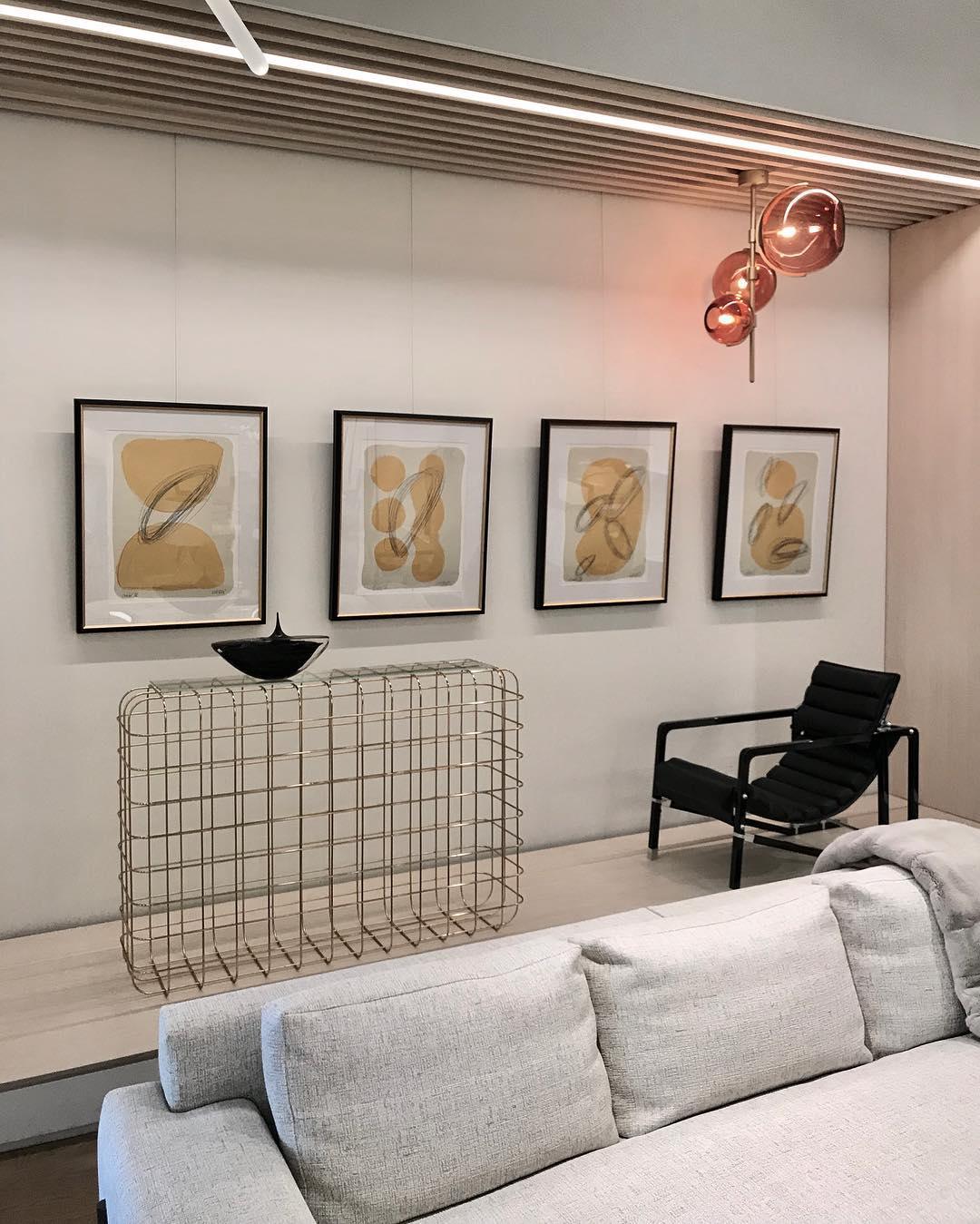 Another Day Chandelier – Modern Glass and Iron Pendant Light