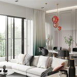 Another Day Chandelier – Modern Glass and Iron Pendant Light