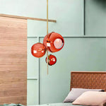 Another Day Chandelier – Modern Glass and Iron Pendant Light