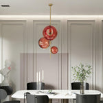 Another Day Chandelier – Modern Glass and Iron Pendant Light