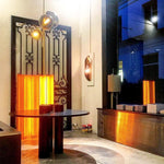 Another Day Chandelier – Modern Glass and Iron Pendant Light