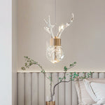 Antler Bubble Pendant Light