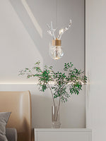 Antler Bubble Pendant Light