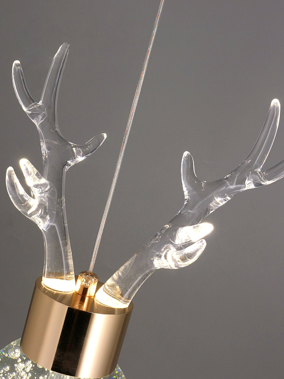 Antler Bubble Pendant Light