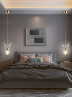 Antler Bubble Pendant Light