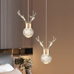 Antler Bubble Pendant Light