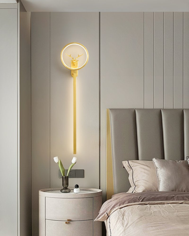 Antler Halo Wall Lamp