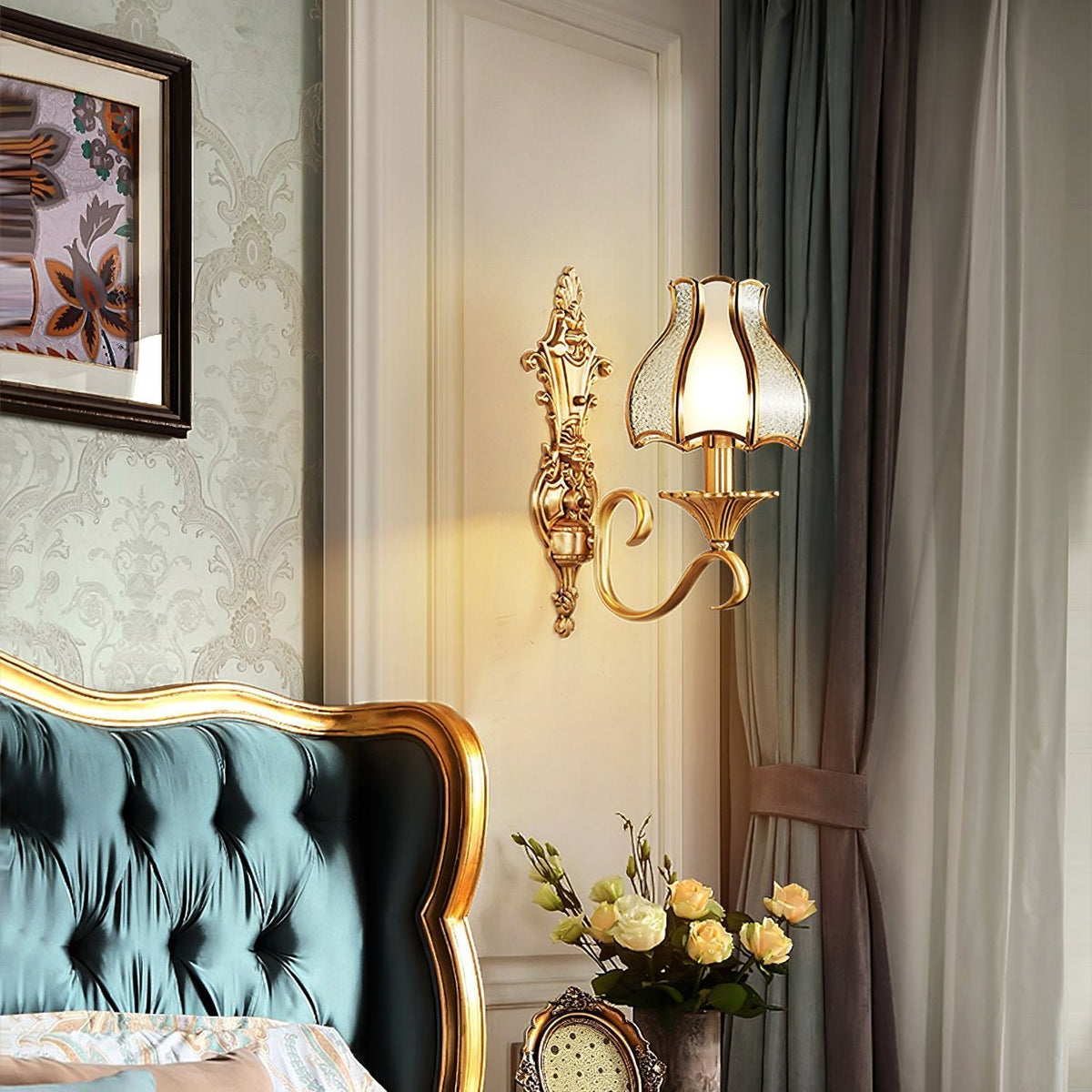 Anvia Brass Wall Light