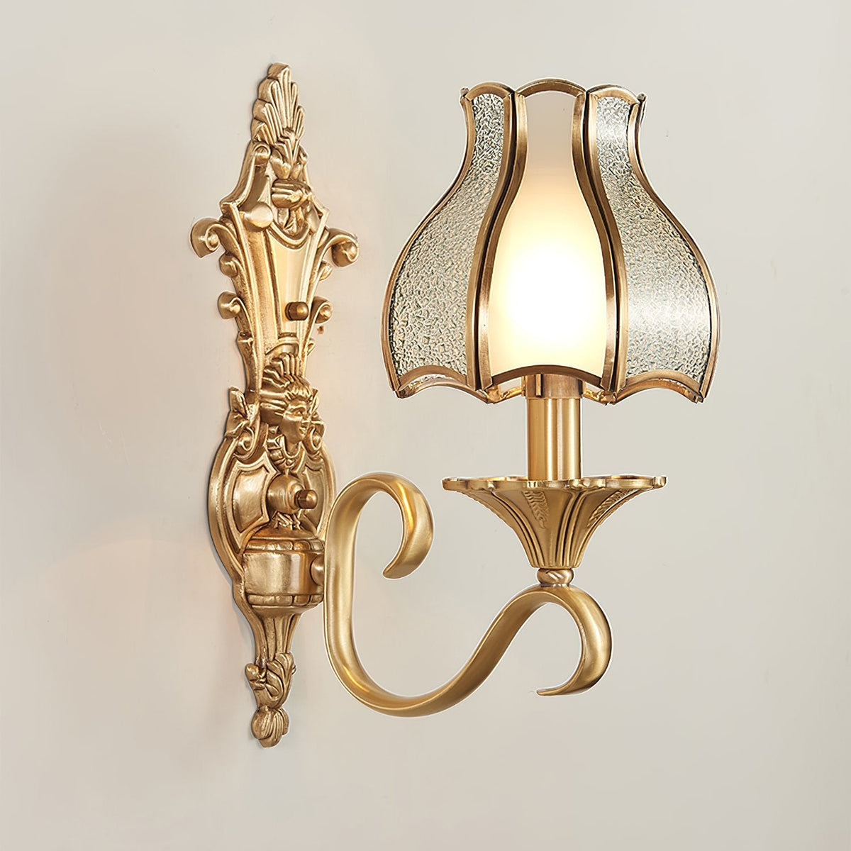 Anvia Brass Wall Light