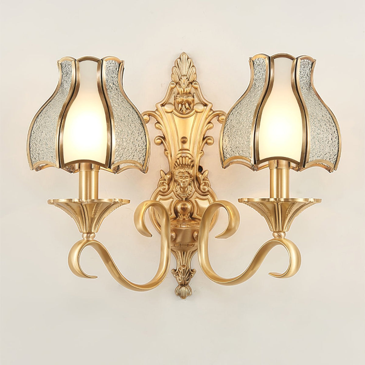 Anvia Brass Wall Light