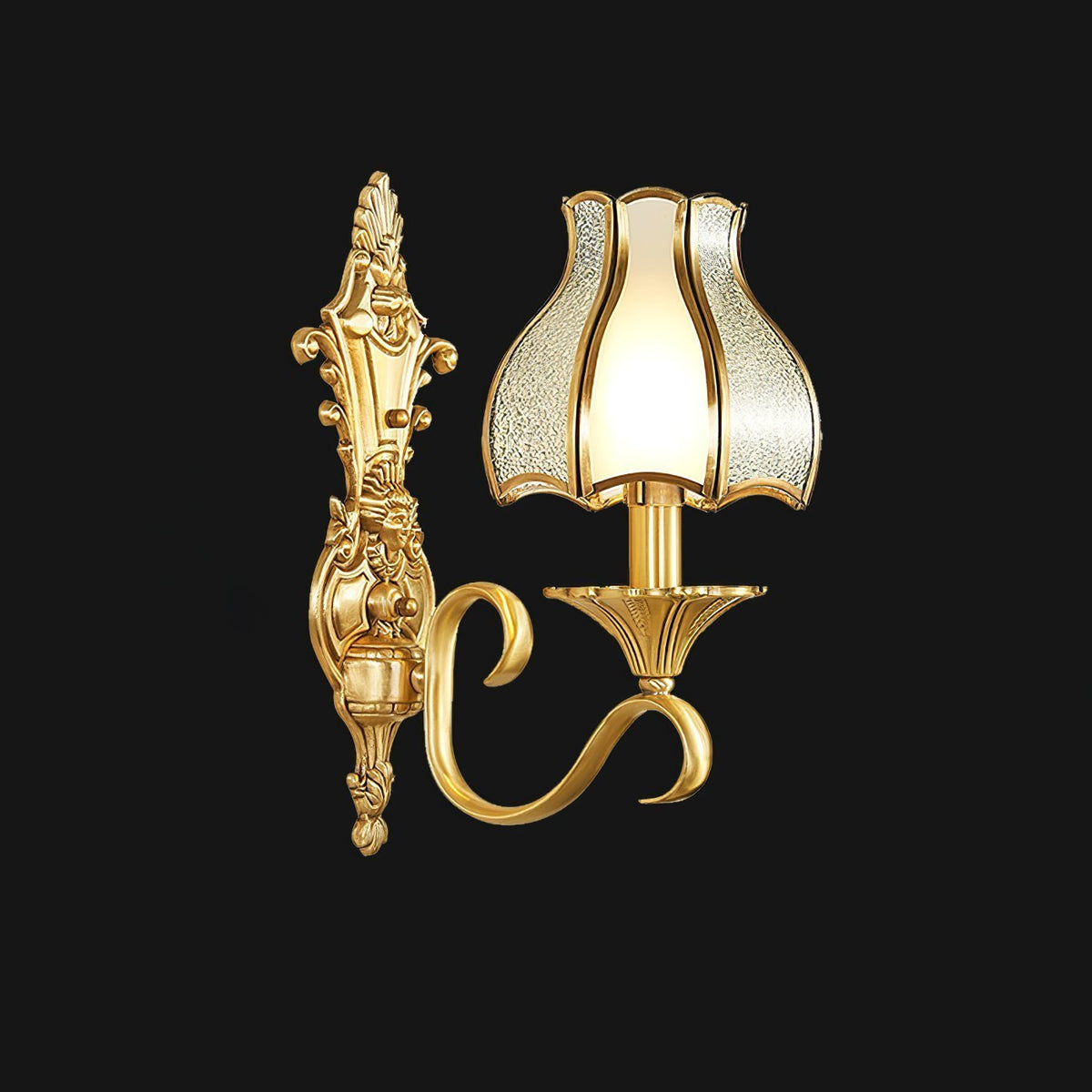 Anvia Brass Wall Light