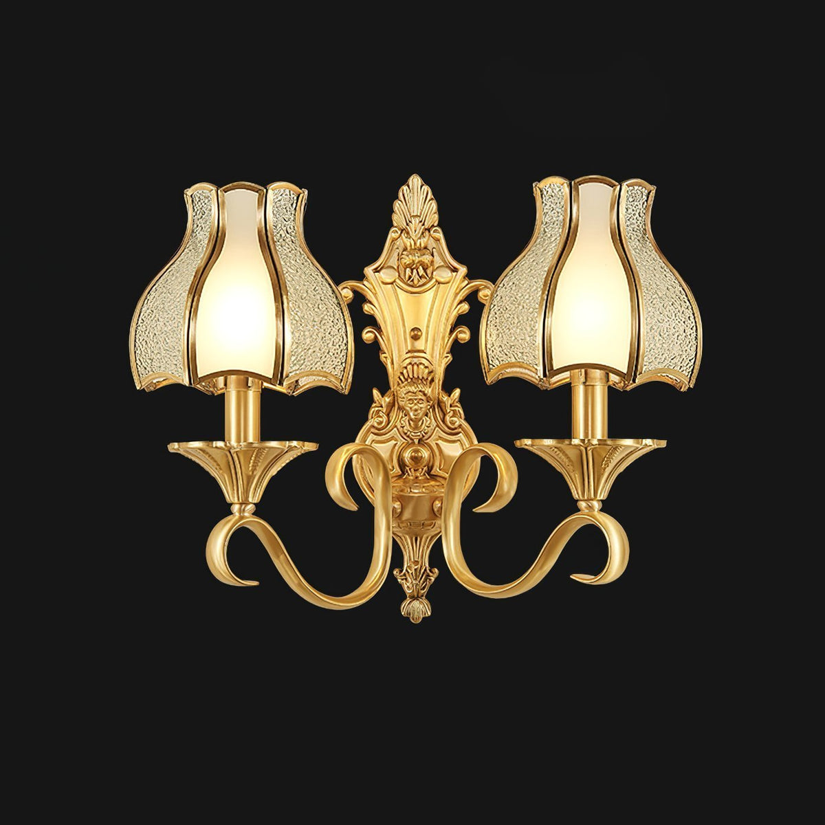 Anvia Brass Wall Light