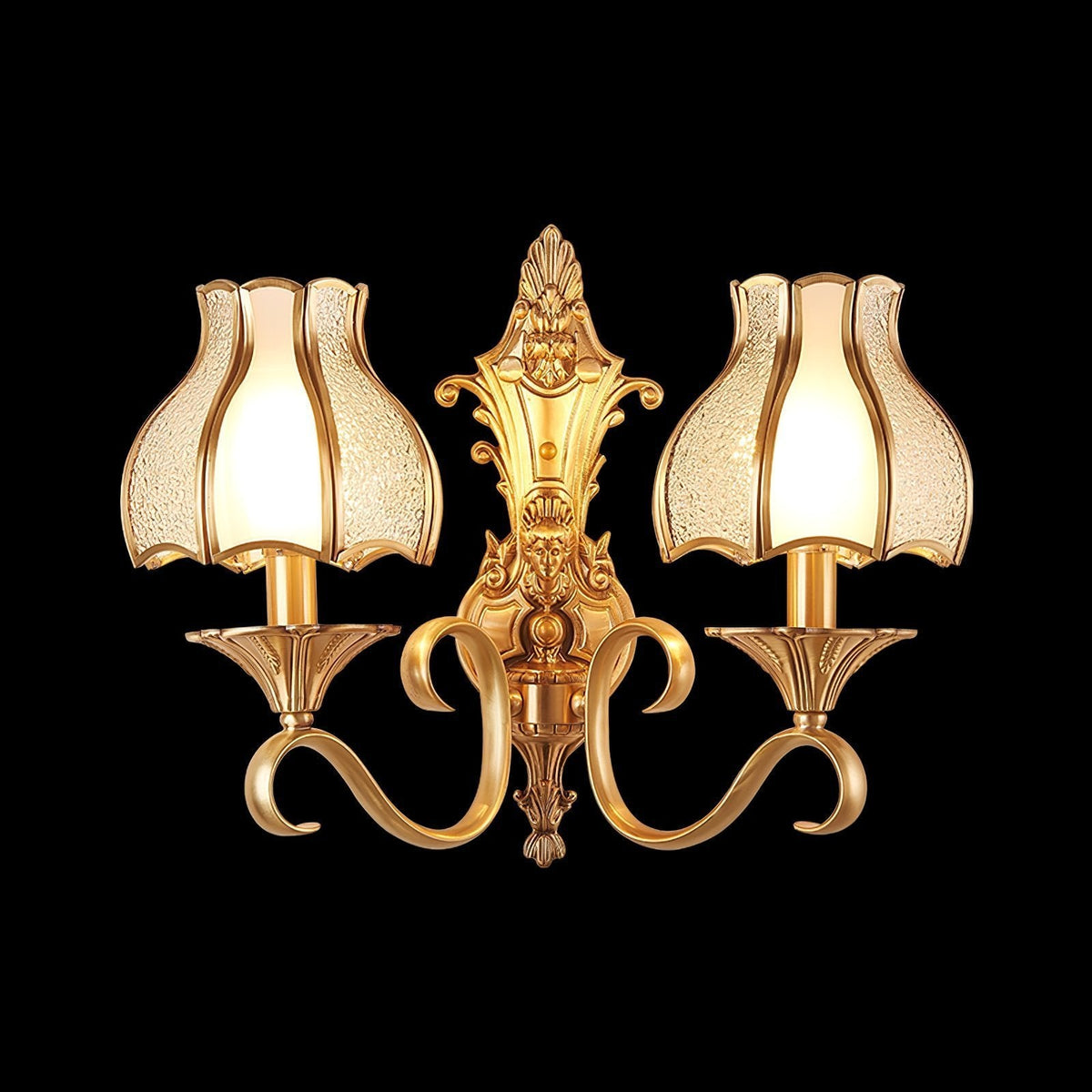 Anvia Brass Wall Light