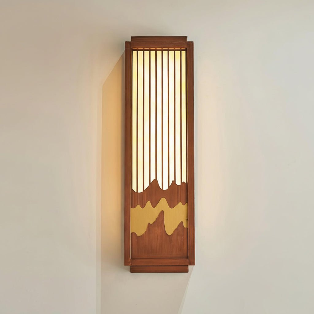 Anvia Outdoor Wall Light in Stainless Steel and Alabaster