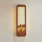 Anvia Outdoor Wall Light in Stainless Steel and Alabaster