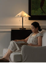 Apex Alabaster Prism Table Lamp — Sculptural Modern Illumination