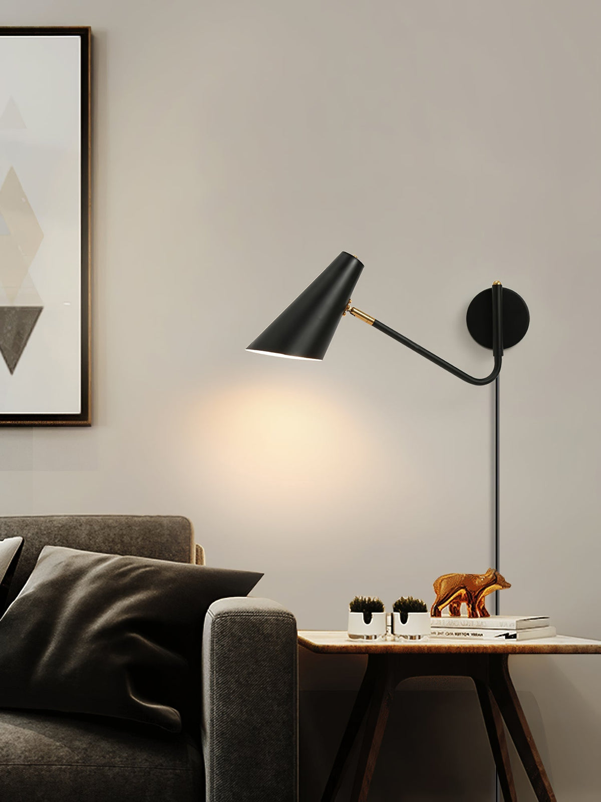 Apex Plug In Wall Sconce
