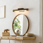 Apollo Brass Wall Sconce – Modern Minimalist LED Wall Light for Bedroom & Living Room