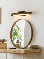 Apollo Brass Wall Sconce – Modern Minimalist LED Wall Light for Bedroom & Living Room
