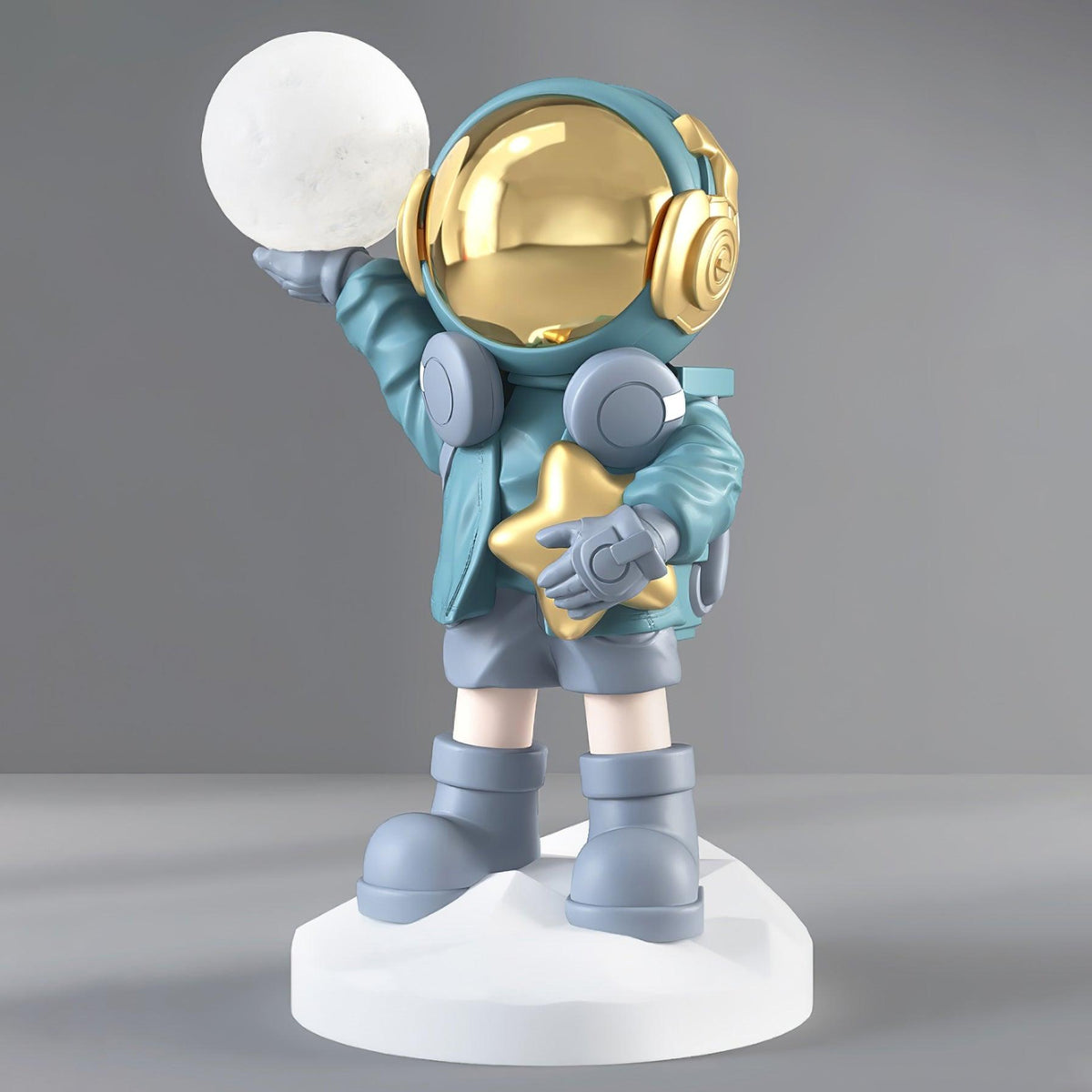 Apollo Astronaut Built In Battery Floor Lamp