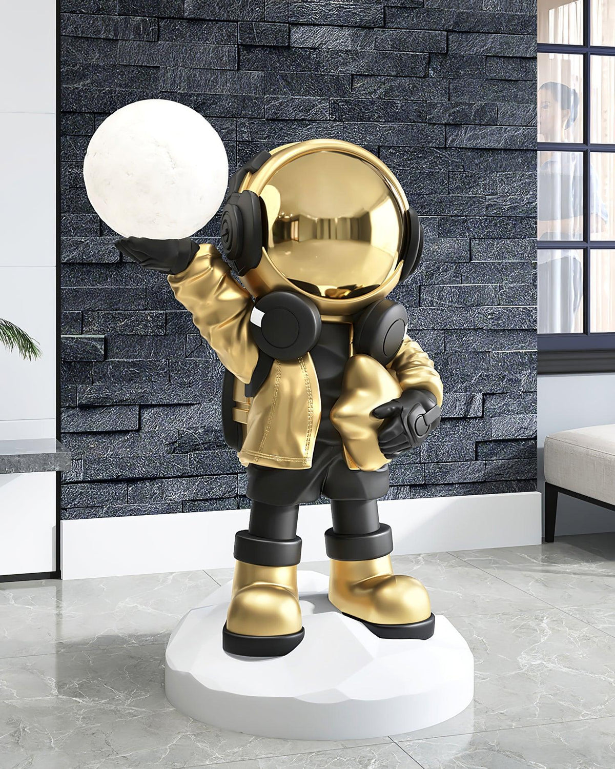 Apollo Astronaut Built In Battery Floor Lamp