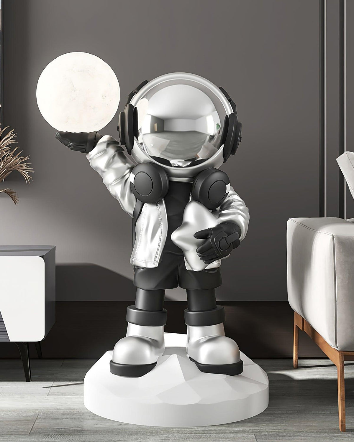 Apollo Astronaut Built In Battery Floor Lamp