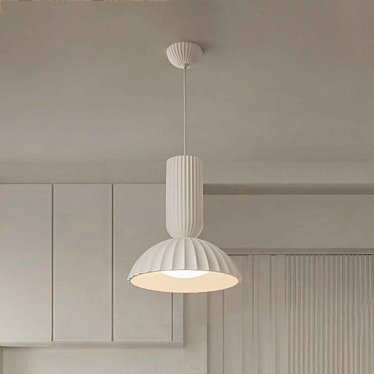 Apollo Fluted Pendant Lamp