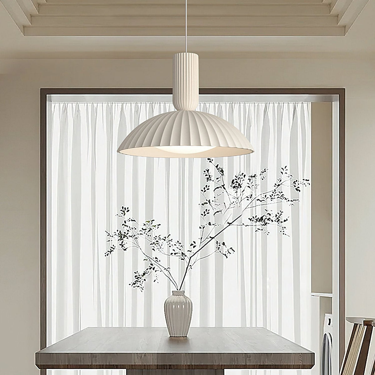 Apollo Fluted Pendant Lamp