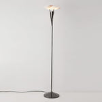 Aragon Alabaster Floor Lamp – Modern Sculptural Torchiere for Living Spaces
