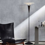 Aragon Alabaster Floor Lamp – Modern Sculptural Torchiere for Living Spaces